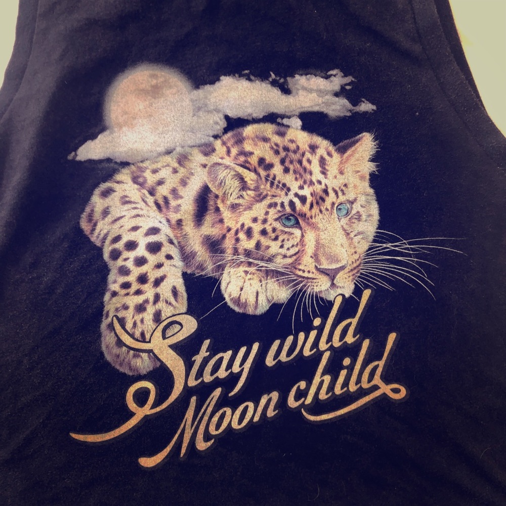 Stay wild moon child tank 🌙